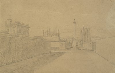 Nei Giardini di Villa Albani da Constantin Hansen