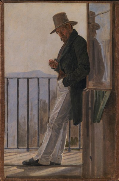 Il pittore Ditlev Blunck da Constantin Hansen
