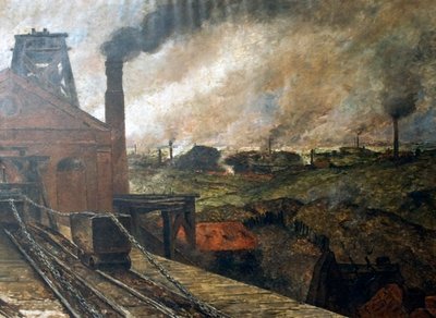 Italian: il paese nero, borinage Black Country – Borinage da Constantin Meunier