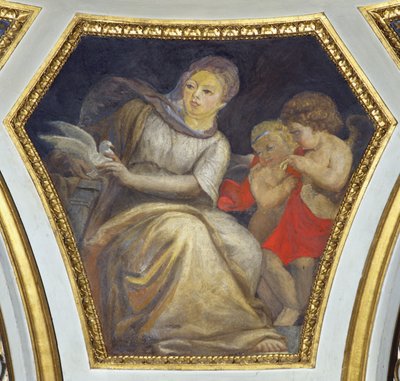 La Prudenza (le quattro virtù cardinali) da Constantino Brumidi