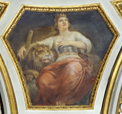 La Fortezza (le quattro virtù cardinali) da Constantino Brumidi