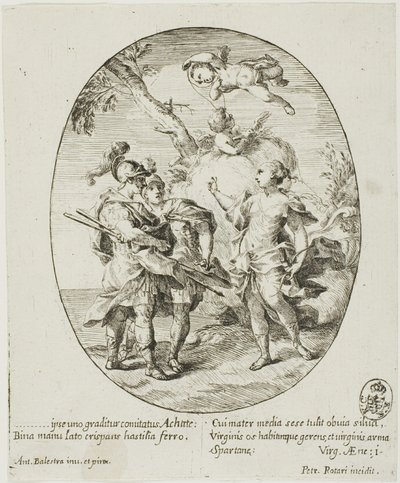 Enea, Venere e Acate da Conte Pietro Antonio Rotari