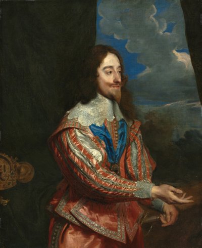 Ritratto di Carlo I (1600-1649) da Copy after Anthony van Dyck