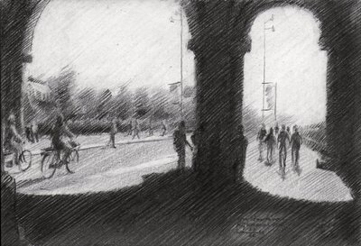 Scena urbana con archi da Corné Akkers