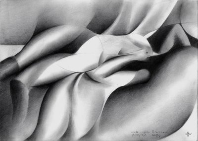Studio di una figura in movimento da Corné Akkers
