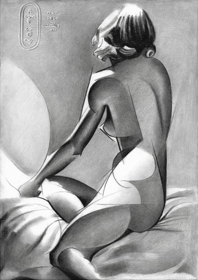 Grazioso nudo femminile da Corné Akkers