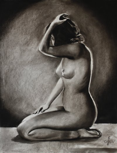 Studio di nudo aggraziato da Corné Akkers