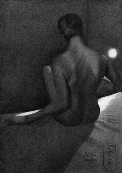 Studio di figura nuda da Corné Akkers