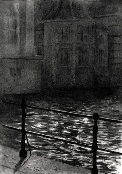 Riflessi sul canale della Città Vecchia da Corné Akkers