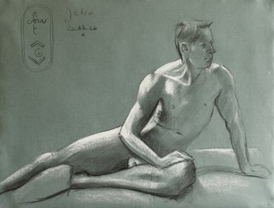 Studio approfondito di una figura maschile da Corné Akkers