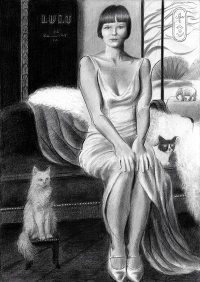 Glamour vintage con i gatti da Corné Akkers