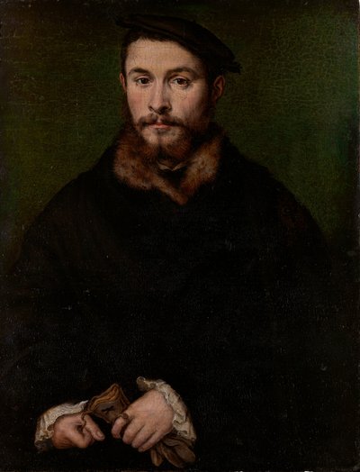 Ritratto di un uomo con guanti da Corneille de Lyon