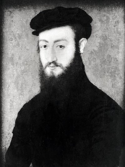 Ritratto di un gentiluomo da Corneille de Lyon attr. to Corneille de Lyon attr. to