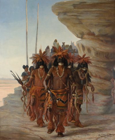 Danza del serpente Hopi da Cornelia Cassady Davis
