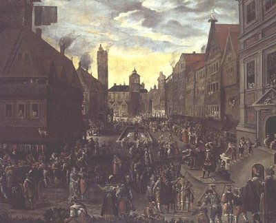 Fiera di paese da Cornelis Beelt