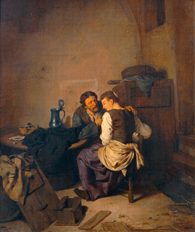 Interieur rustique - interni rustici ... da Cornelis Bega