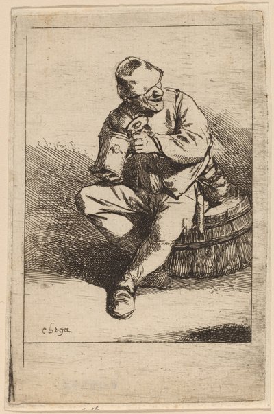 Il Bevitore da Cornelis Pietersz Bega
