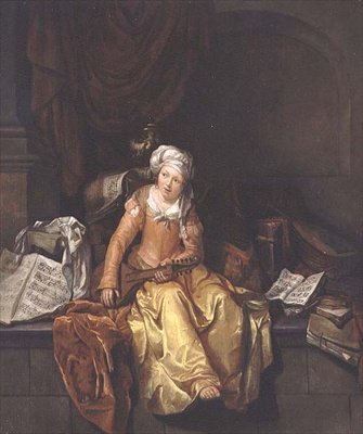 Il musicista da Cornelis Pietersz Bega