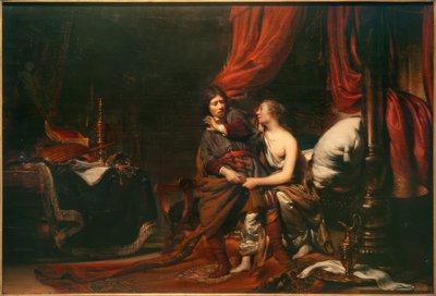 Giuseppe e la moglie di Potifar da Cornelis Bisschop