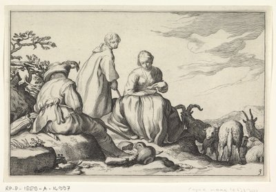 Pastori da Cornelis Bloemaert (II) (possibly)