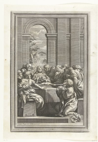 Ultima Cena da Cornelis Bloemaert (II)