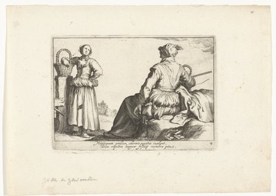Due contadine da Cornelis Bloemaert (II)