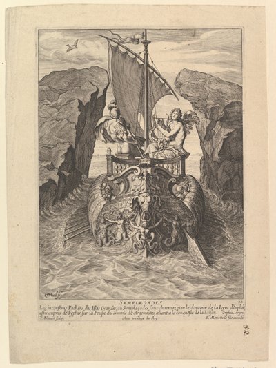 Simplegadi, 17° secolo da Cornelis Bloemaert