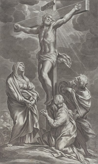 La Crocifissione, 1662 da Cornelis Bloemaert