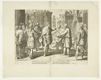 Carlo V fa costruire un monastero, 1555, n. 8 da Cornelis Boel