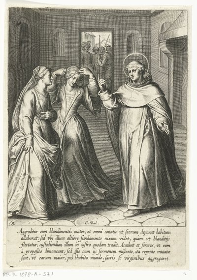 Tommaso converte sua sorella da Cornelis Boel