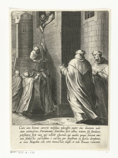 Tommaso fugge dalla prigione da Cornelis Boel