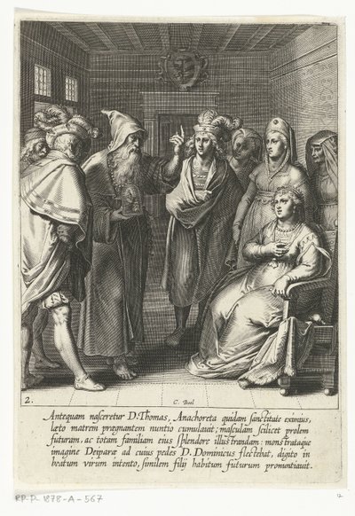 Predizione alla madre di Tommaso d