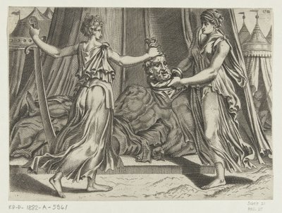 Giuditta con la testa di Oloferne da Cornelis Bos