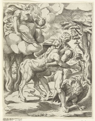 Giove, Io e Giunone da Cornelis Bos
