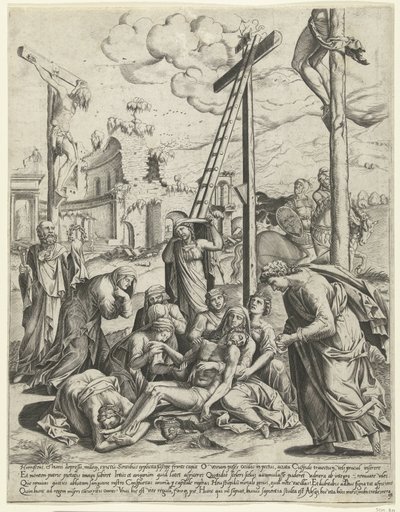 Deposizione dalla croce da Cornelis Bos