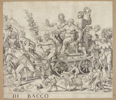 Il trionfo di Bacco da Cornelis Bos