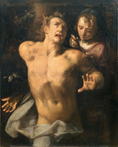 La scorticatura di Marsia da Cornelis Cornelisz. Haarlem van