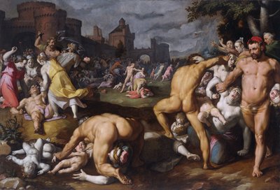 Il massacro degli innocenti da Cornelis Cornelisz. Haarlem van