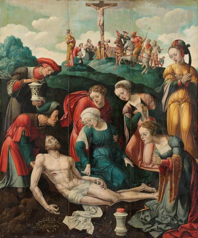 Compianto su Cristo da Cornelis Cornelisz II Buys (attributed to)