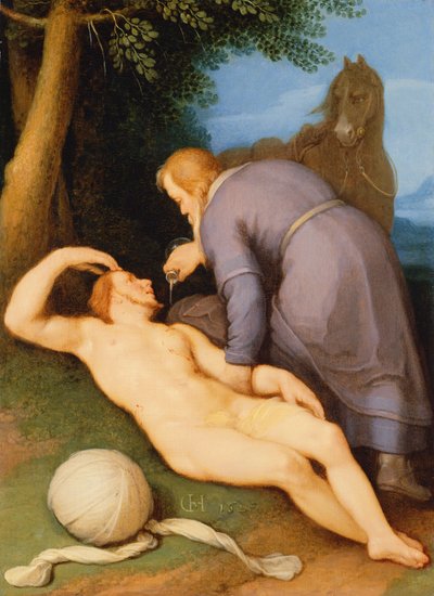 Il buon samaritano, 1627 da Cornelis Cornelisz van Haarlem