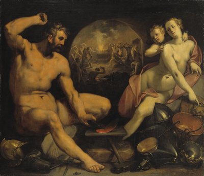 Venere e Vulcano da Cornelis Cornelisz van Haarlem