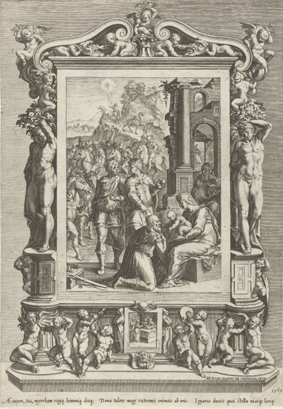 Adorazione dei Magi da Cornelis Cort