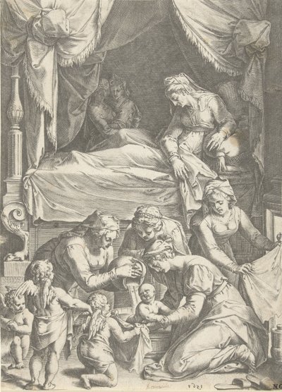 Nascita della Vergine da Cornelis Cort