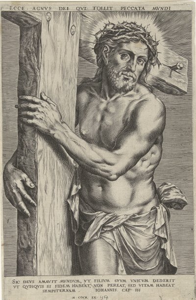 Cristo come Uomo dei Dolori da Cornelis Cort