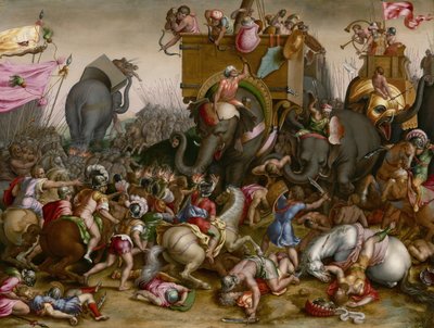 La battaglia di Zama da Cornelis Cort