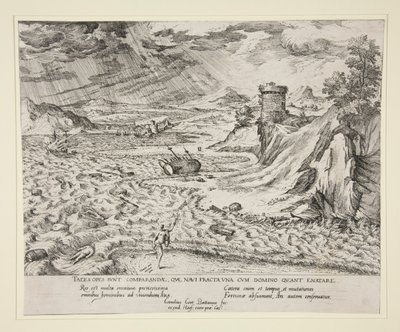 Il naufragio da Cornelis Cort