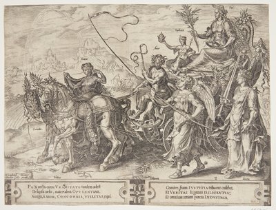 Il trionfo della pace da Cornelis Cort