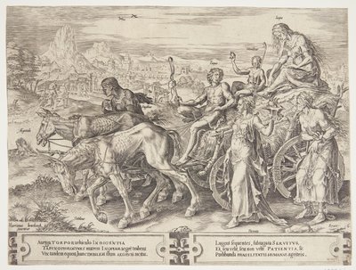 Il trionfo del desiderio da Cornelis Cort
