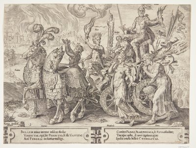 Il trionfo della guerra da Cornelis Cort