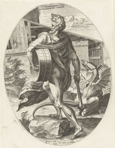 Triptolemo da Cornelis Cort